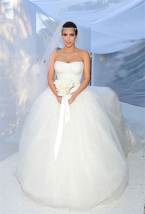 kim kardashian wedding dress.